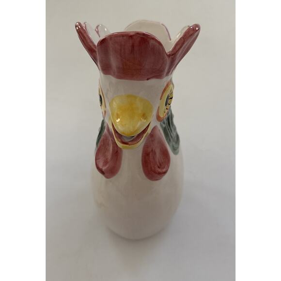 Vintage‎ JF Vestal Rooster Pitcher Made in Portugal Farmhouse Country Decor - Picture 2 of 11